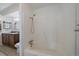 Bathroom with a bathtub and a vanity and a sink at 16259 W 10Th Ave # A4, Golden, CO 80401