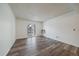 Simple living room with wood-style floors and sliding doors to a balcony for fresh air at 16259 W 10Th Ave # A4, Golden, CO 80401