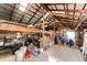 Interior of the barn featuring high ceilings at 1991 County Road 132, Elizabeth, CO 80107
