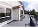 Wide view of backyard deck showcasing its size and open-air space at 1772 Eisenhower, Louisville, CO 80027