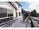 Beautiful back deck overlooking green space and distant views at 1772 Eisenhower, Louisville, CO 80027