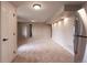 Spacious basement with carpeted floor and recessed lighting at 1772 Eisenhower, Louisville, CO 80027