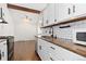 Stylish kitchen with granite countertops and subway tile backsplash at 4062 S Atchison Way # 302, Aurora, CO 80014