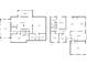 Detailed floor plan showcasing the layout of the home's two floors, including room dimensions and layout at 8966 Sunridge Hollow Rd, Parker, CO 80134