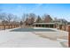 Community pool is closed for the winter but provides residents with recreational amenities at 1289 S Wheeling Way, Aurora, CO 80012
