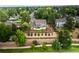 Bird's-eye view showcasing home's location and neighborhood at 5877 S Fulton Way, Greenwood Village, CO 80111