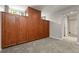 Spacious bedroom features built-in closets, providing ample storage, and clean carpets at 4425 Irving St, Denver, CO 80211