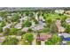 An aerial view showing the house's location, nearby Lonesome Pine Park, and surrounding neighborhood at 13624 Omega Cir, Lone Tree, CO 80124