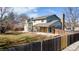 Spacious backyard with wooden fence for privacy at 7118 W Elmhurst Ave, Littleton, CO 80128