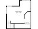 Floor plan displaying the first floor, including the Gathering room, utility room, and their dimensions for layout planning at 10174 Spotted Owl Ave, Highlands Ranch, CO 80129