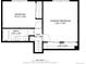 Second floor plan showing bedrooms, bathroom, hallway, and walk-in closet with dimensions at 1002 Zang St, Golden, CO 80401