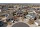 Bird's-eye view of a neighborhood featuring various single-Gathering homes at 23101 Timber Spring Ln, Parker, CO 80138