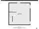 Floor plan of basement measuring 22'10
