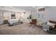 Spacious bedroom with neutral walls, carpet flooring, and comfortable furnishings at 1865 S Logan St, Denver, CO 80210