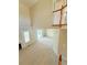 Living room view from the upper level with a fireplace at 23760 Broadmoor Dr, Parker, CO 80138