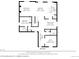 Main level floor plan showcases a modern layout with spacious living areas, a kitchen and a dining room at 12759 Buffington Trl, Parker, CO 80134