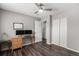 Bedroom with a desk and two monitors at 5332 Granby St, Denver, CO 80239