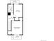 Detailed floor plan showing the layout of the upper level, highlighting bedrooms and bathrooms at 2890 S Sherman St, Englewood, CO 80113