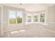 Bright bedroom with bay window providing lots of natural light and mountain views at 27 Tamarade Dr, Littleton, CO 80127