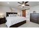 This main bedroom is complete with en-suite bathroom and ample closet space at 635 Silver Rock Trl, Castle Rock, CO 80104