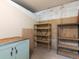 Storage unit with shelving and workbench at 12565 Sheridan Blvd # 208, Broomfield, CO 80020