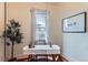 Bright office space with hardwood floors, natural light, and accent décor at 109 W Simpson St, Lafayette, CO 80026