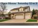 Charming two-story home featuring a two-car garage, covered porch and landscaped front yard, perfect for a Gathering at 7661 Chickaree Ct, Littleton, CO 80125