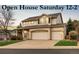 Charming two-story home with a well-maintained lawn and three-car garage at 7661 Chickaree Ct, Littleton, CO 80125