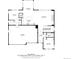 Detailed first floor plan of the house with labeled rooms and dimensions for layout insight at 15980 Pikes Peak Dr, Broomfield, CO 80023