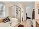 Spacious bathroom featuring a separate tub and shower with a glass door and lots of light at 2116 W 101St Cir, Thornton, CO 80260