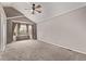 Spacious carpeted bedroom features a large bay window and vaulted ceiling at 6358 E 121St Pl, Brighton, CO 80602
