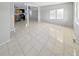 Dining room with tile flooring and kitchen view at 481 S Lima Cir, Aurora, CO 80012