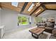 Open-concept living space features vaulted ceilings, fireplace, and plenty of natural light at 2974 E Otero Cir, Centennial, CO 80122