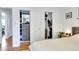 Bedroom boasting hardwood floors, an open closet and a double closet at 3049 S Williams St, Denver, CO 80210