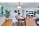Bright dining room features a stylish table and chairs, perfect for Gathering gatherings at 3049 S Williams St, Denver, CO 80210