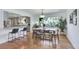 Open dining space connected to the kitchen at 3049 S Williams St, Denver, CO 80210