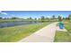 Scenic walking path along a well-maintained community park, perfect for an active lifestyle at 11279 E Alaska Pl, Aurora, CO 80012