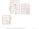 Detailed layout of all 3 floors showcasing bedrooms, bathrooms, kitchen, living and basement areas at 11279 E Alaska Pl, Aurora, CO 80012