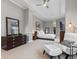 Large main bedroom with a sitting area, overhead lighting, and neutral colors at 425 Steele St, Denver, CO 80206