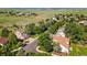 Residential neighborhood featuring lush landscaping and picturesque mountain views at 5090 Golden Valley Trl, Castle Rock, CO 80109