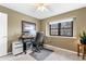 Home office with desk, chair and large window, ideal for working from home at 5178 W Lake Pl, Littleton, CO 80123