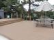 Large, inviting outdoor deck with seating, perfect for relaxing or entertaining at 9887 E Peakview Ave # F06, Englewood, CO 80111
