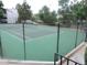 Community tennis court offering an opportunity for outdoor recreation at 9887 E Peakview Ave # F06, Englewood, CO 80111