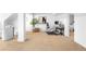 View of finished basement area with desk, chair, and decor at 3380 Longwood Ave, Boulder, CO 80305