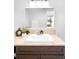 Close-up of bathroom vanity with white sink and decorative accents at 3380 Longwood Ave, Boulder, CO 80305