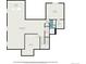 Detailed floor plan showcasing the layout of the basement level of the home at 5736 Cadara Way, Parker, CO 80134