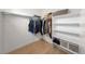 Walk-in closet with ample hanging space, shelving, and built-in organizers at 4062 W 16Th Ave, Denver, CO 80204