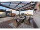 Enjoy evenings on this rooftop patio with comfortable seating and views of the neighborhood at 4062 W 16Th Ave, Denver, CO 80204