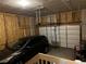 Attached garage with ample space for one car at 4680 Thistle Dr, Brighton, CO 80601