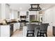 Well-equipped kitchen with stainless steel appliances, granite countertops, and a functional island at 20304 Vista Cir, Parker, CO 80138